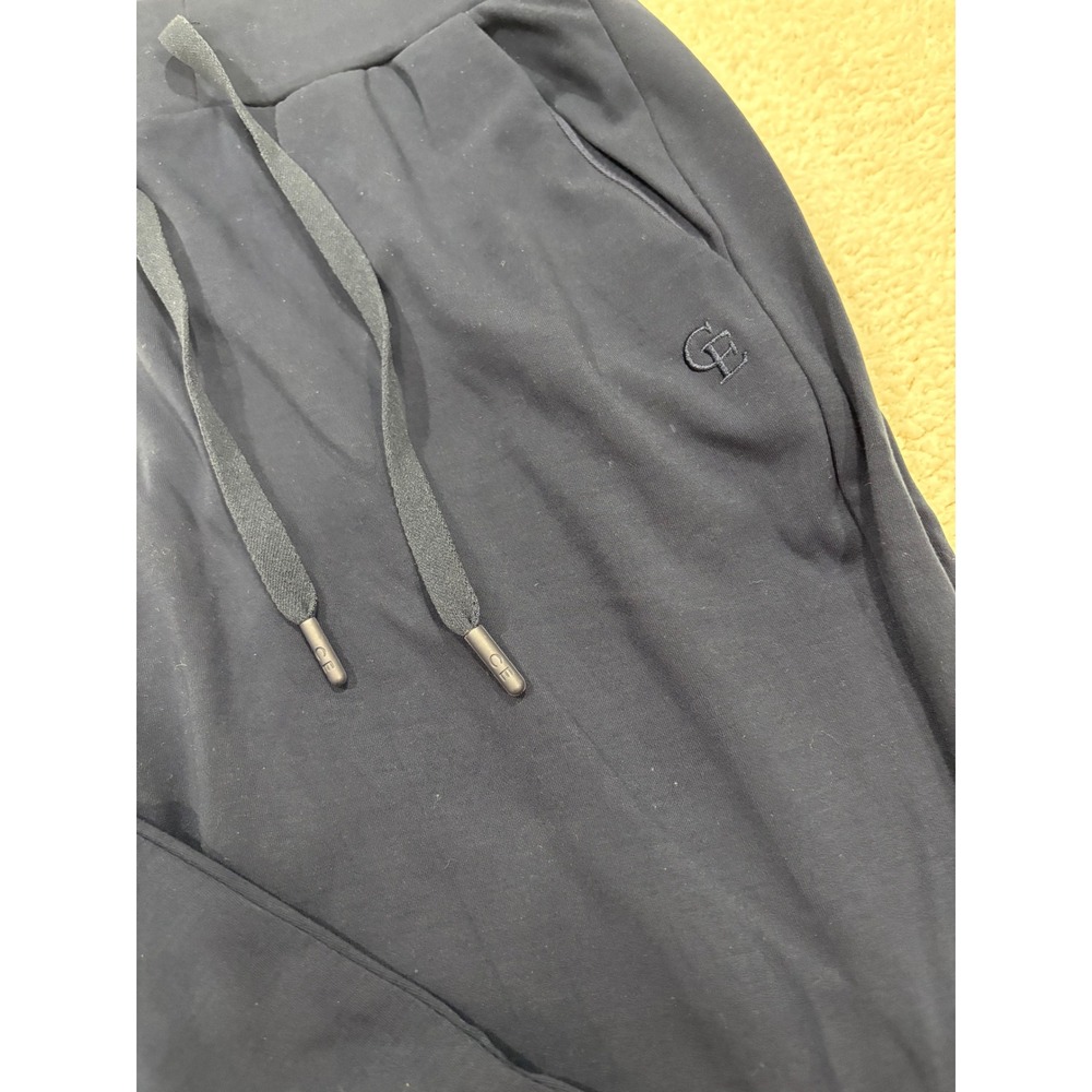Cozy Earth Women's Bamboo Jogger Navy Blue Stretch Comfort Lounge Soft Small - Picture 2 of 12